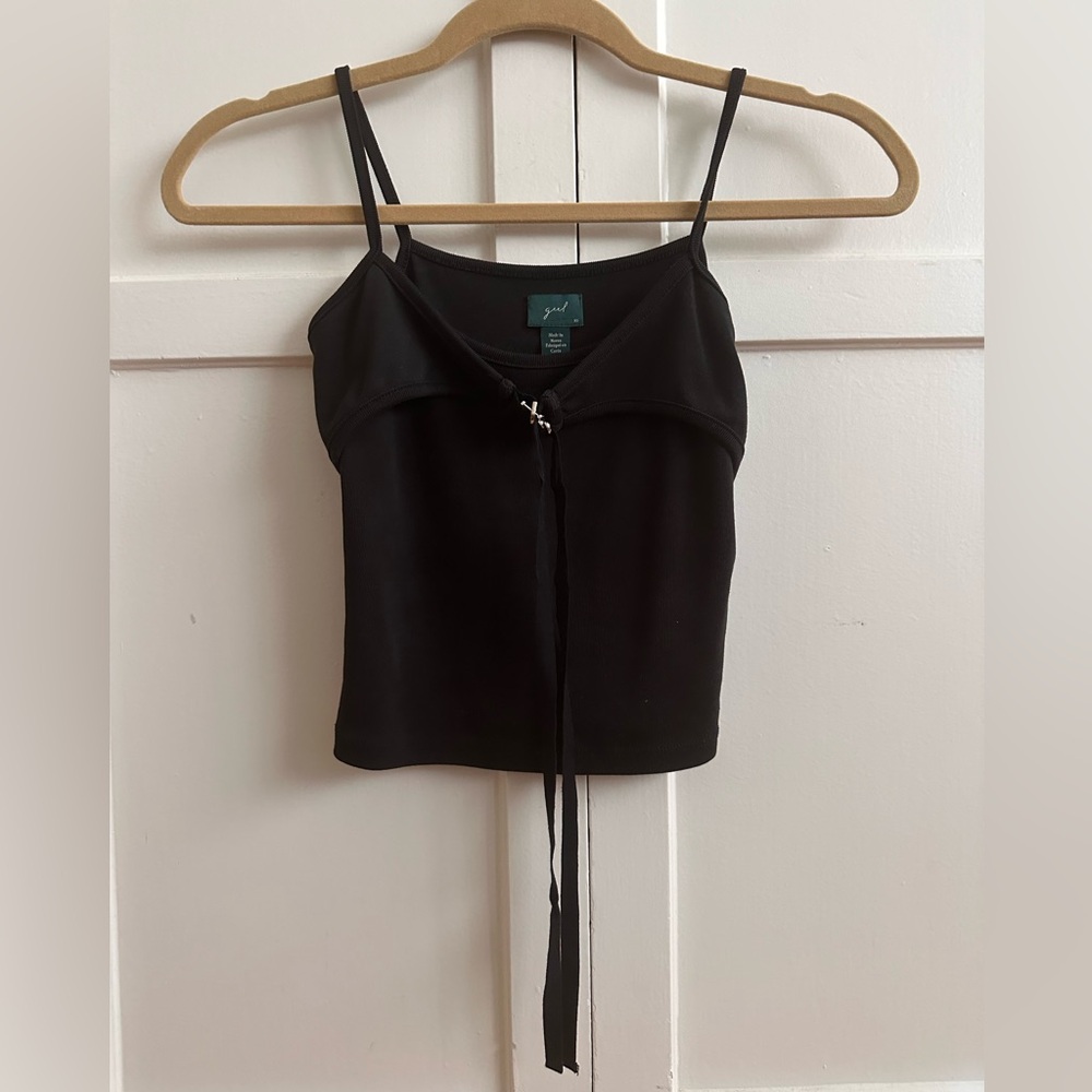 Geel Eliza Tank in Black